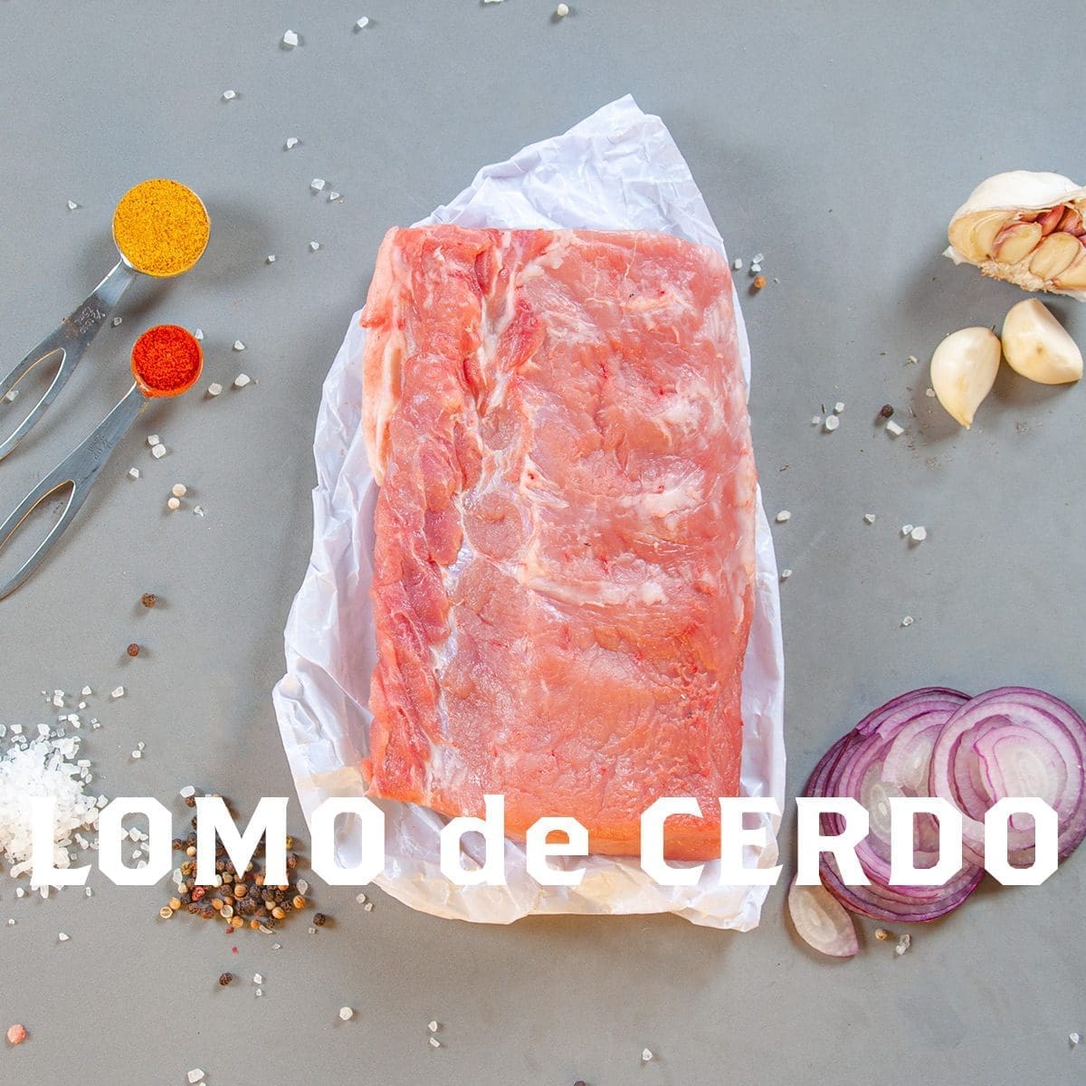 foto del lomo de cerdo