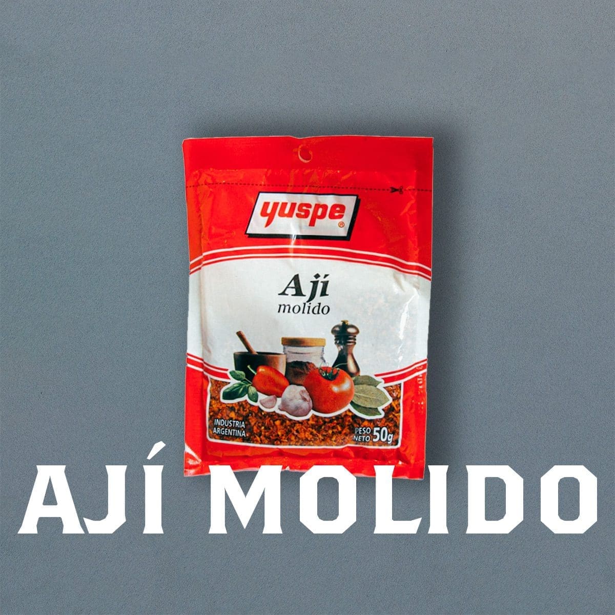 foto del sobre de ají molido